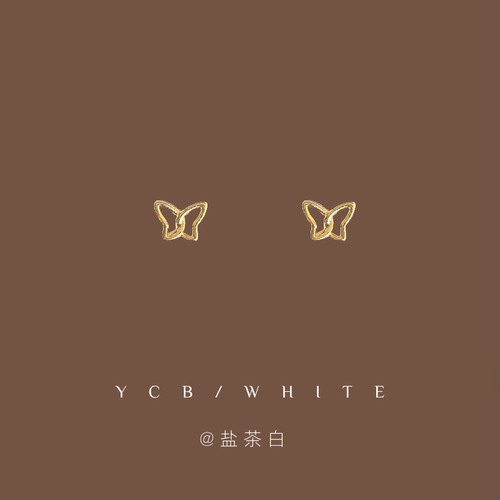 「昭和小蝴蝶」精致耳饰