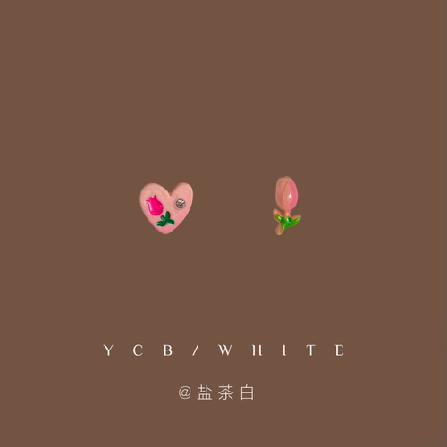 「昭和郁金香」小耳钉子~