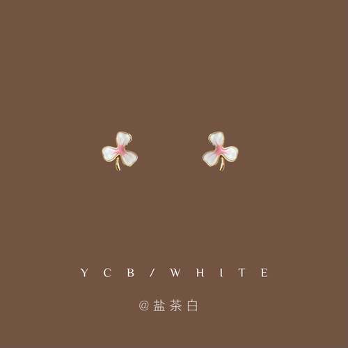 「半岛栀子花」mini耳钉子！