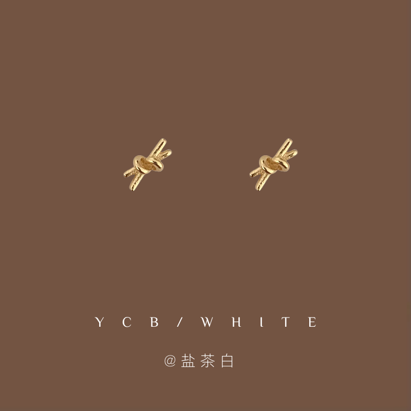 小小结儿~睡觉不用摘小众设计