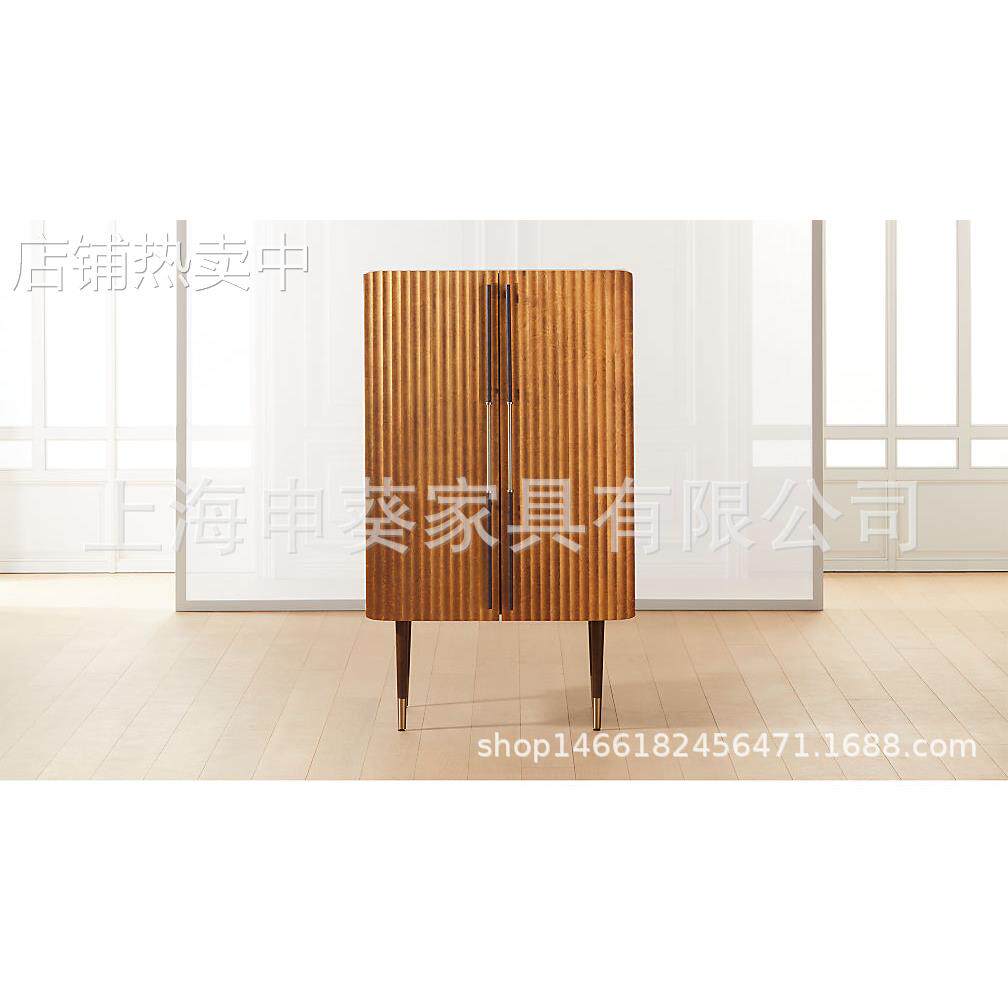 美式乡村现代实木创意极简收纳储物柜斗柜客厅卧室酒店别墅样板房