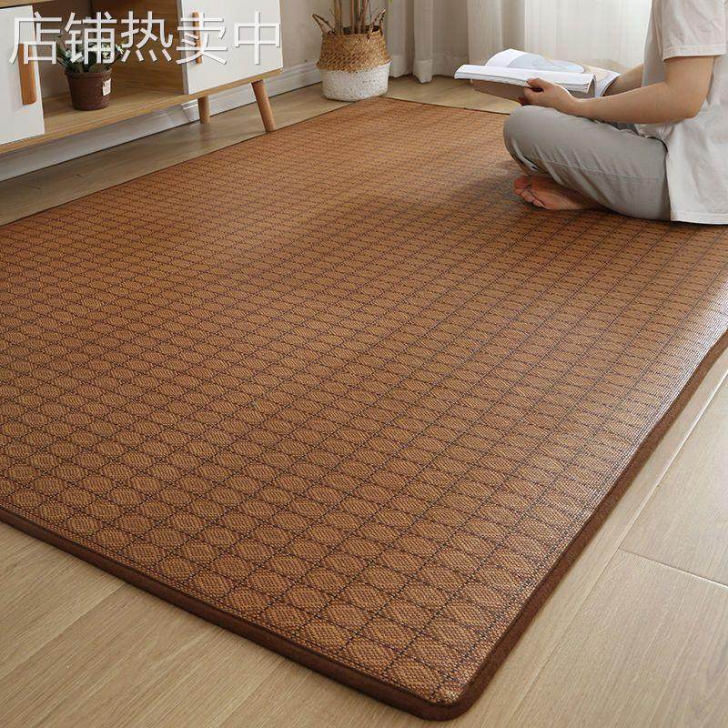 日式榻榻米藤席地垫凉席垫子客厅卧室阳台铺地夏季天加厚爬行地毯,居家布艺,地毯,淘宝优惠券,粉丝福利购,淘宝优惠卷