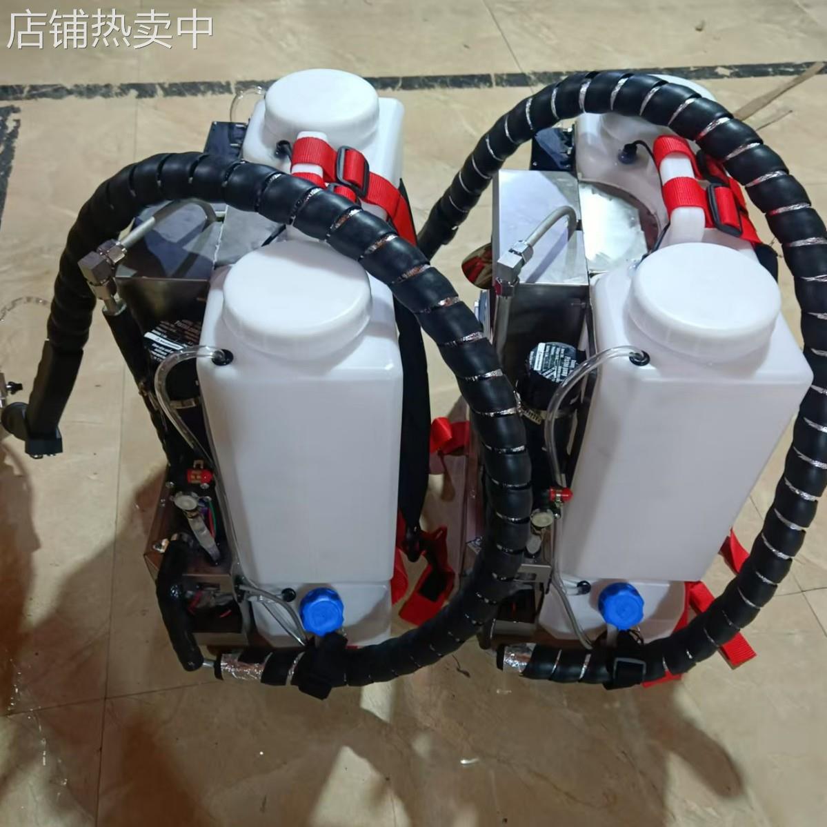 山东供应橘园桔树激波雾化机大水雾激波冷雾机农用电动喷雾机