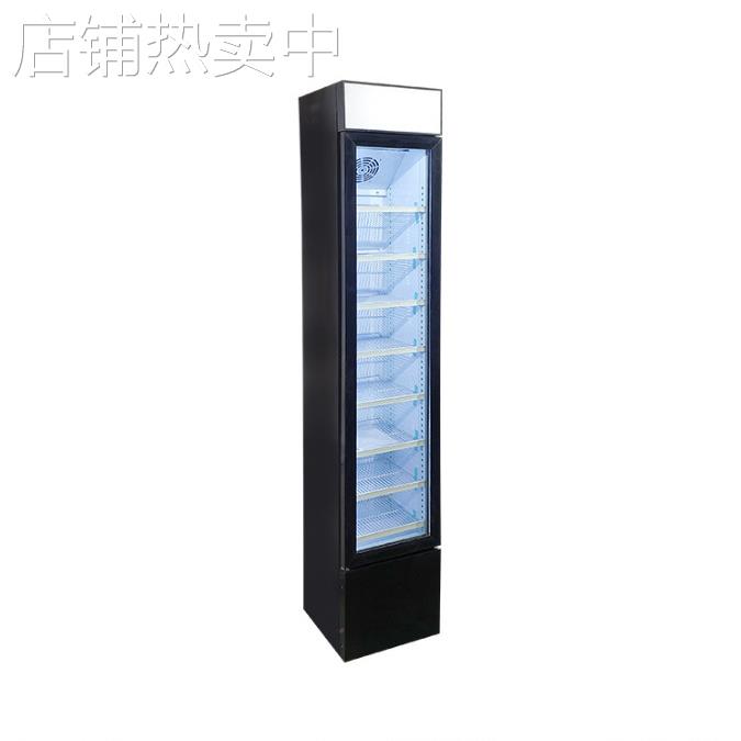 工厂饮品冷藏展示柜食品留样柜保鲜柜商用立式玻璃门小冰箱单