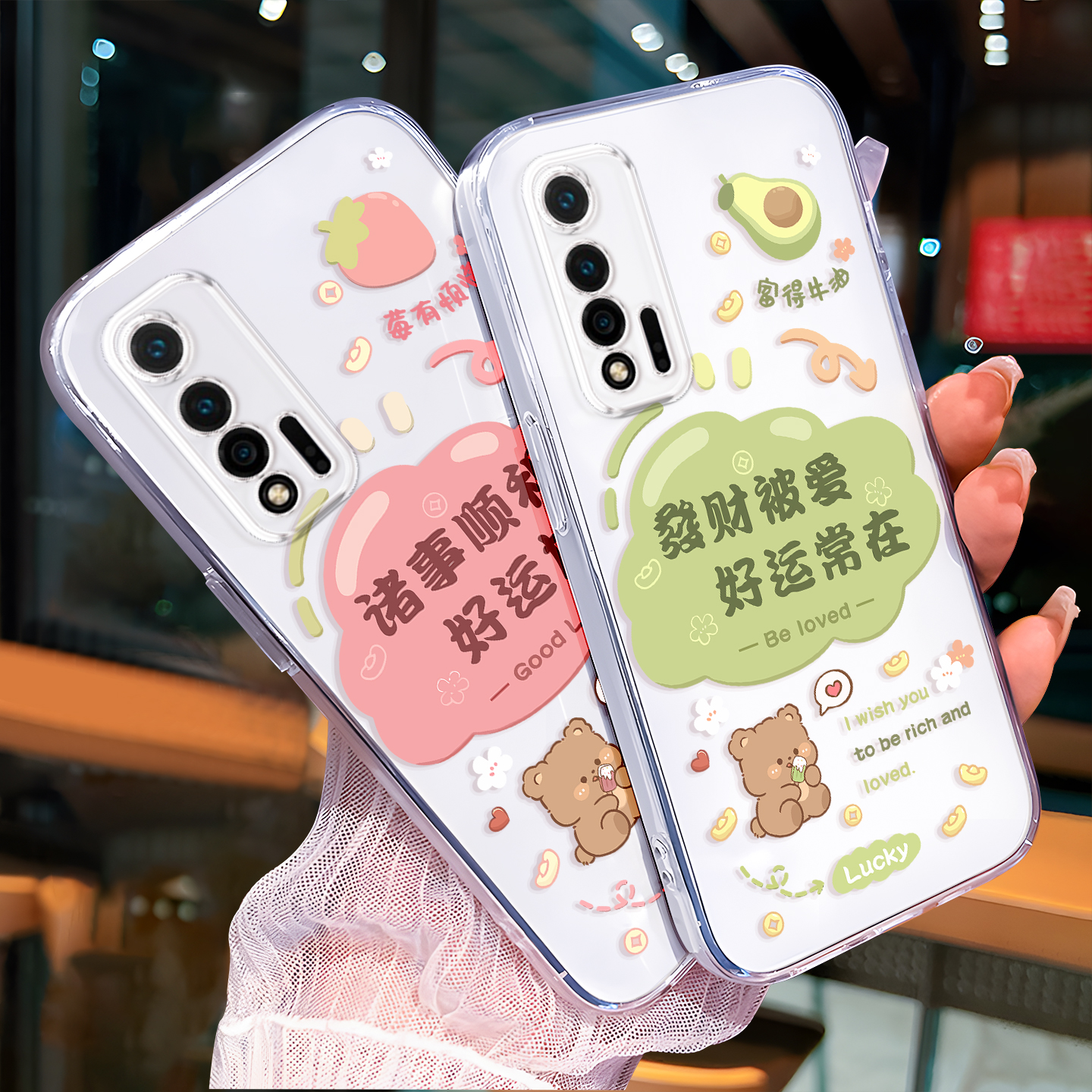 适用于华为nova65g轻薄透明外壳