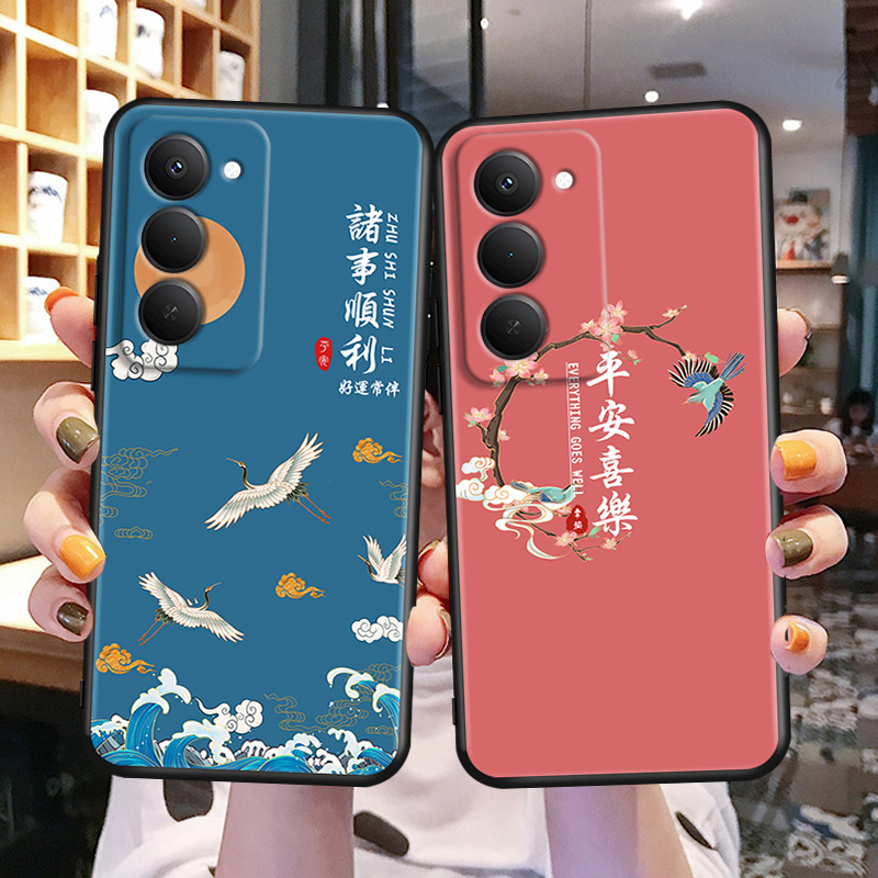 国潮风适用于红米note15r保护壳