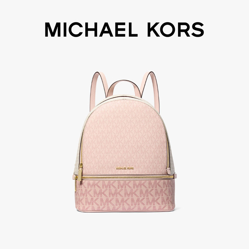��ɫ 001 �����н����³�ֱ���䡿MICHAEL KORS MK Rhea Zip �к�˫���