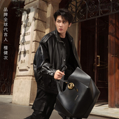 檀健次同款 Jordi MICHAEL KORS 男女同款 皮质折叠托特包