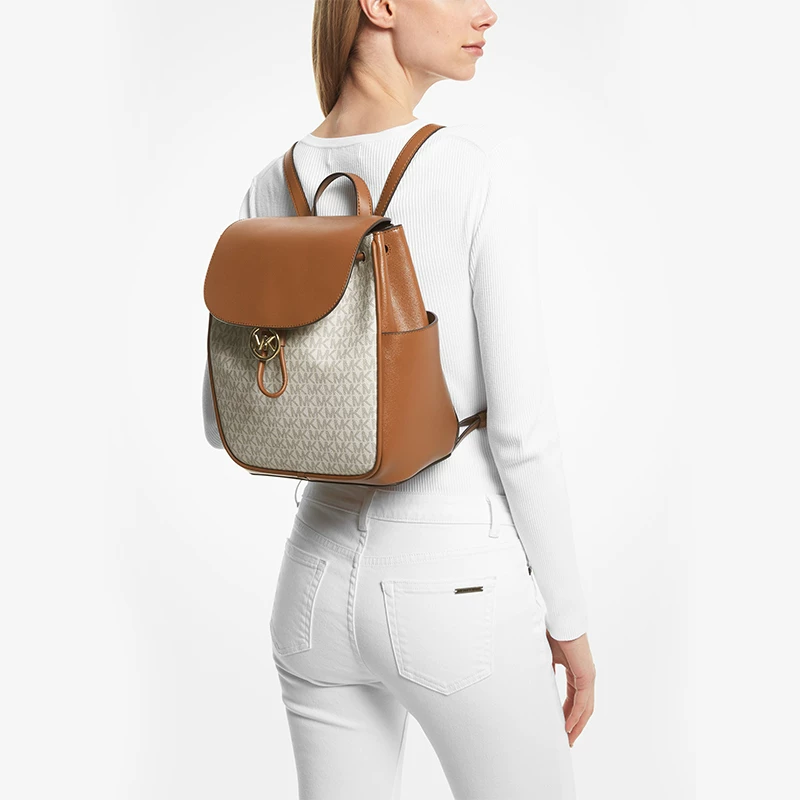 [618 Carnival] MICHAEL KORS MK Cheryl женский средний рюкзак с фурнитурой наdrawstring клапаном для повседневного использования