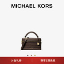 MICHAEL 旦礼物 KORS 女士超小号鳄鱼纹拉链斜挎包 Jana 元