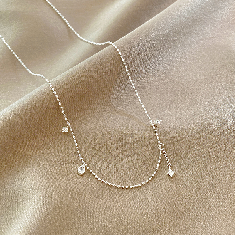 那片海轻奢锆石项链女
