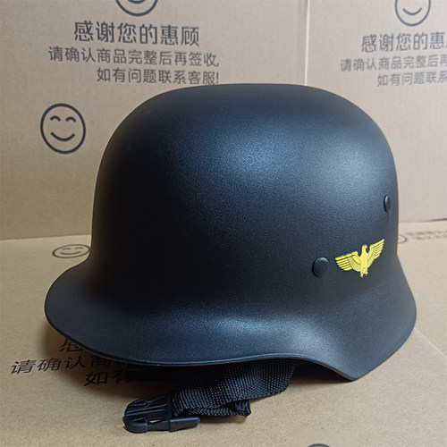 军迷二战德式M35头盔户外道具