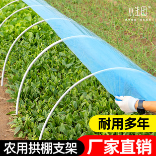 大棚骨架玻璃纤维拱棚支架保温棚拱杆花棚菜棚农用拱竿玻璃钢实心