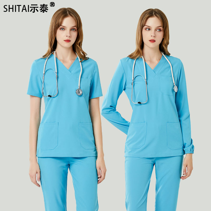 示泰抗菌洗手衣吸汗速干