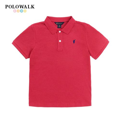 POLOWALK男童运动休闲短袖polo衫