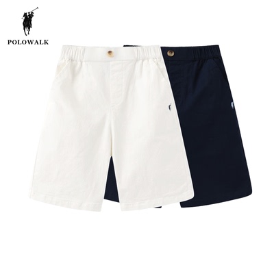 POLOWALK童装夏季梭织短裤休闲裤
