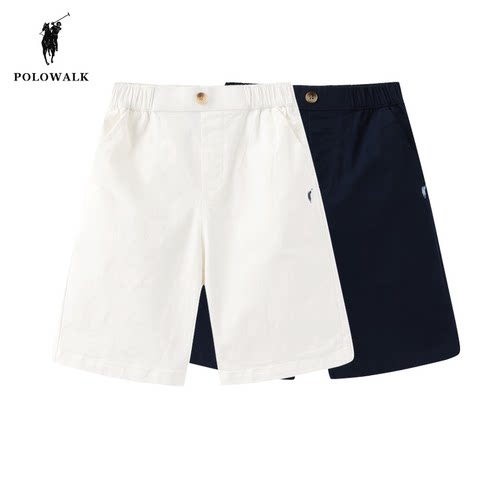 POLOWALK童装夏季梭织短裤休闲裤