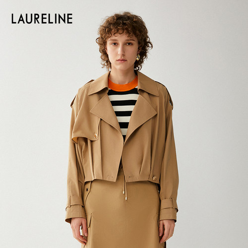 LAURELINE/洛瑞琳年秋季新款百搭简约外套女日常休闲上衣