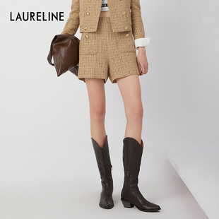 小香风名媛裤 LAURELINE 新款 2023年冬季 子女 洛瑞琳独特高级感短裤