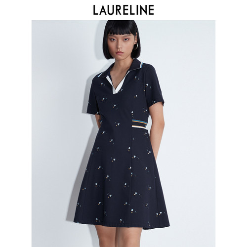 LAURELINE/洛瑞琳梭织连衣裙