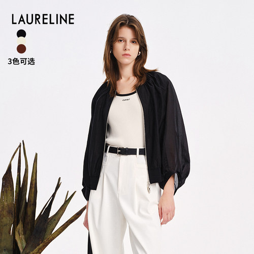 LAURELINE/洛瑞琳背心针织衫年春季新款时髦运动风简约上衣女