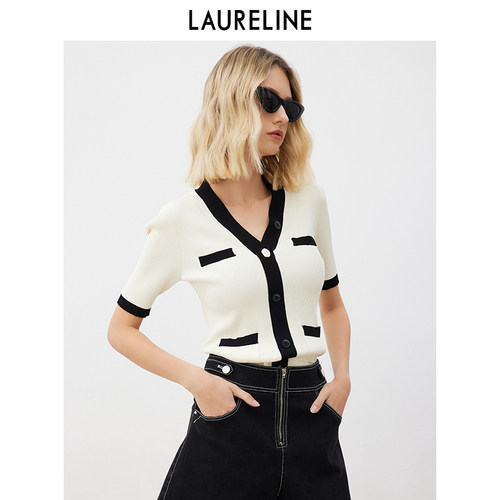 LAURELINE/洛瑞琳开襟毛衫