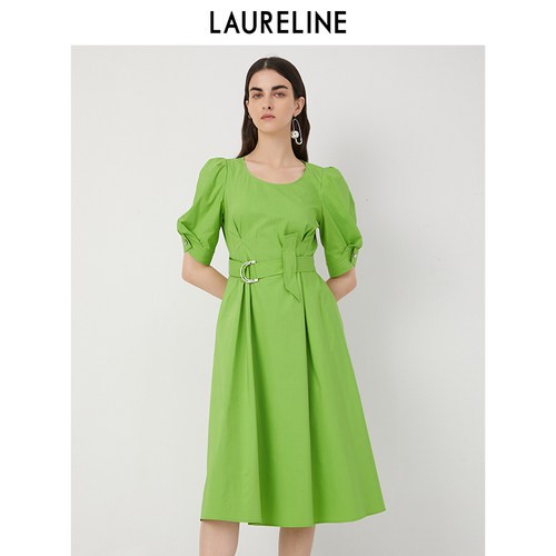 LAURELINE/洛瑞琳梭织连衣裙