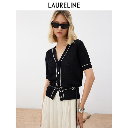 LAURELINE/洛瑞琳开襟毛衫