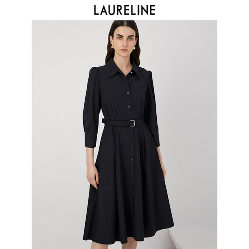 LAURELINE/洛瑞琳梭织连衣裙