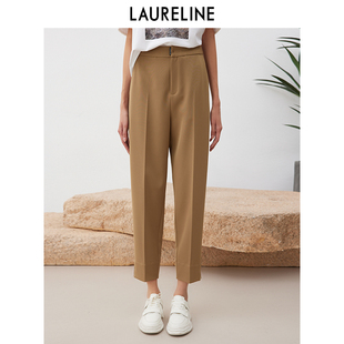 简约舒适职场通勤裤 LAURELINE 新款 2023夏季 子女 洛瑞琳小脚九分裤