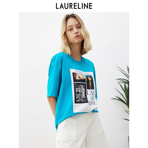 LAURELINE/洛瑞琳短袖T恤
