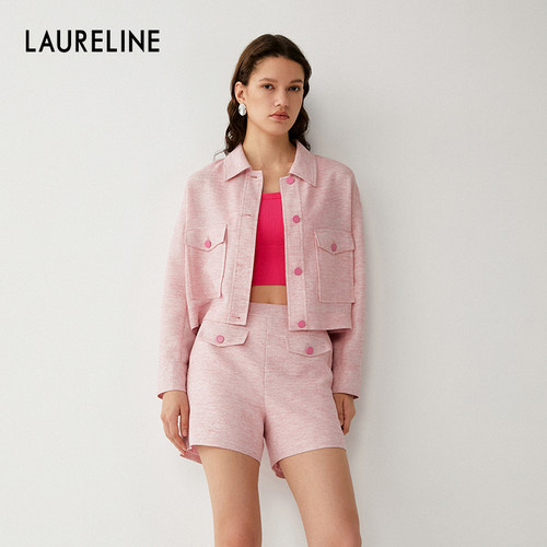LAURELINE/洛瑞琳年秋季新款百搭小香风外套女优雅气质上衣