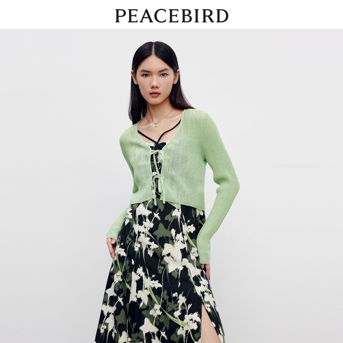 PEACEBIRD/太平鸟开衫搭线