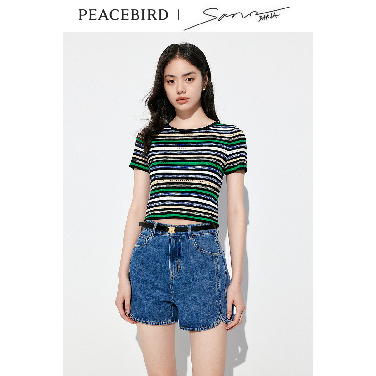 PEACEBIRD/太平鸟时尚套衫图片