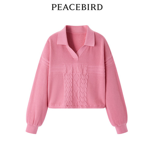 PEACEBIRD/太平鸟短款套衫