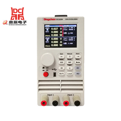 DCL6104单/双通道直流电子负载测试仪150V240A1000W电池容量放电*