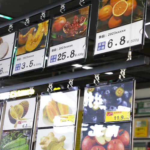 超市铝合金导轨悬挂系统 POP吊杆广告滑轨杆子配件果蔬菜牌吊轨道