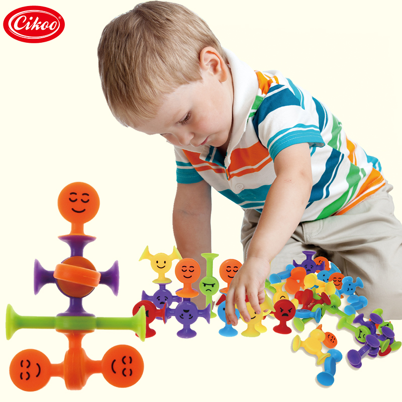 Cikoo儿童硅胶创意益智积木