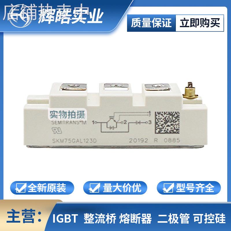 SKM75GAL123D SKM75GAR123D晶闸管可控硅 IGBT功率模块电子元器件