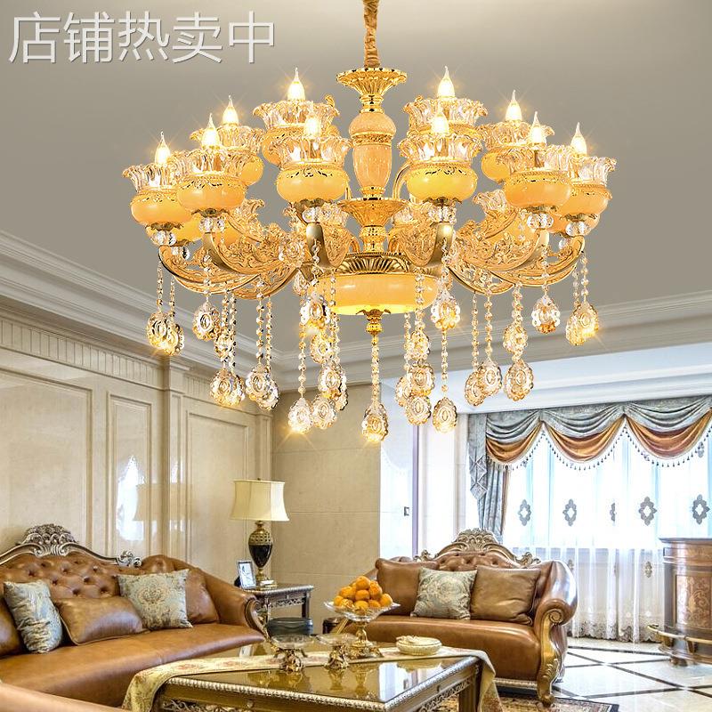 餐厅吊灯客厅灯大厅主灯水晶灯家装灯饰吊灯枝形吊灯中山灯具厂