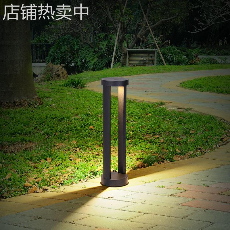 太阳能草坪灯 户外防水别墅庭院灯小区花园灯家用led地插式草地灯