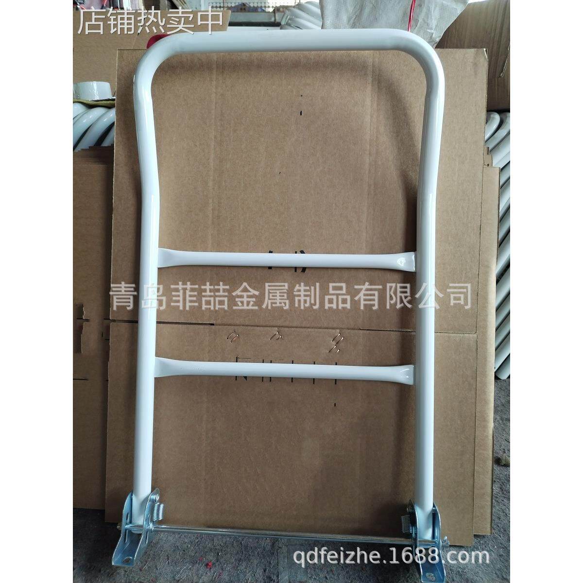 平板车配件静音手推车扶手塑料板车手把手推车把手喷塑把手车把