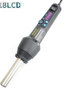 跨境 8018LCD便捷式热风枪 可调热风枪 手持式数显热风拆焊台