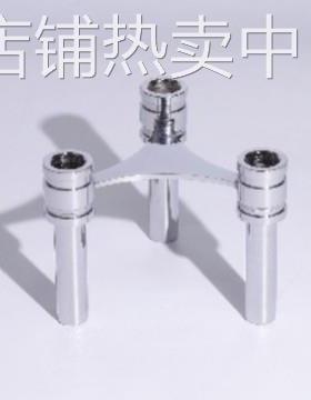现代简约创意金属电镀烛台摆件样板房售楼处桌面餐桌电视柜饰品