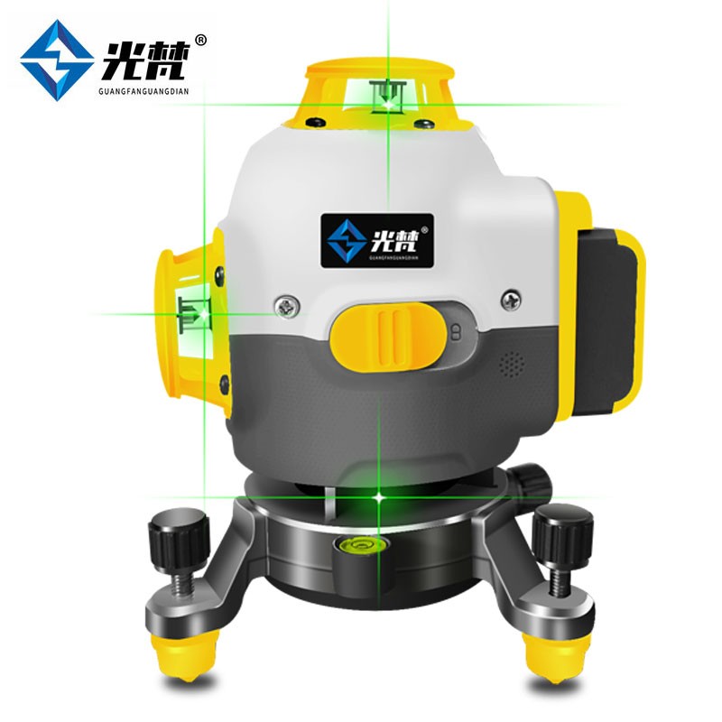 水平仪高精度强光细线绿光红外线2线3线5L线自动激光红外线平水仪