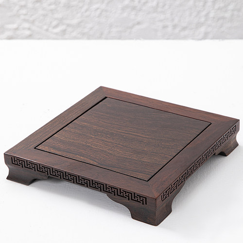 实木正方长方形底座托架