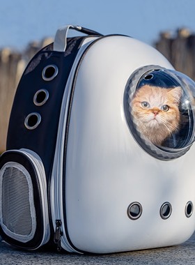 猫包外出便携包太空舱透气双肩背包猫书包大容量猫咪外带宠物用品