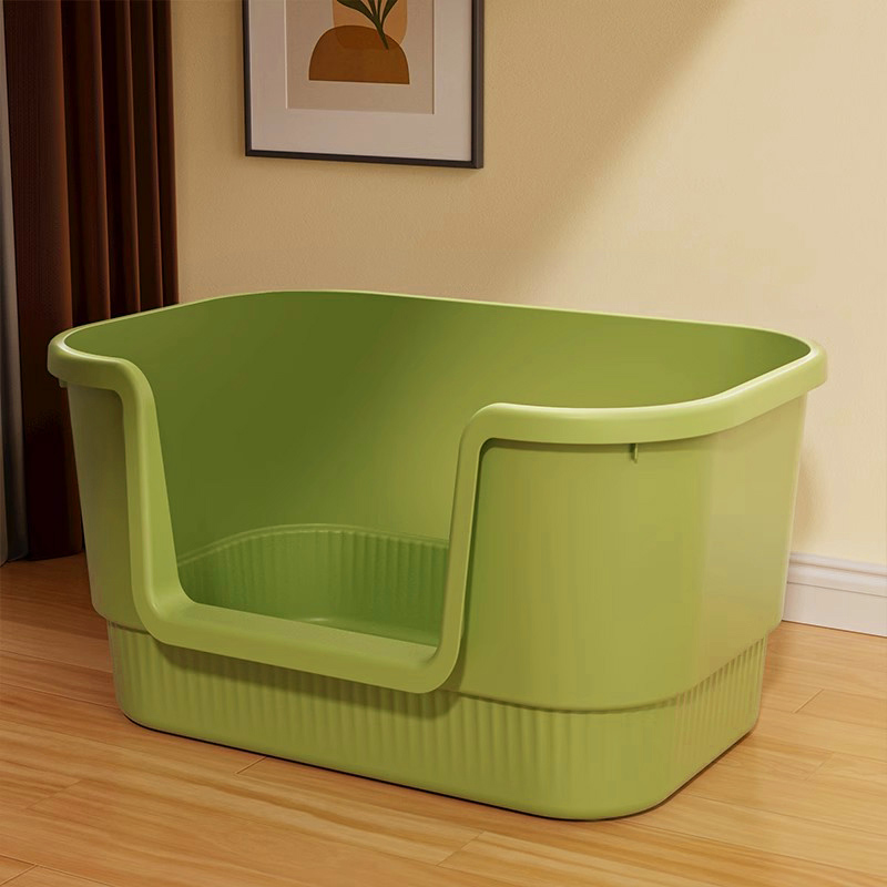 半封闭式猫砂盆超大号防外溅