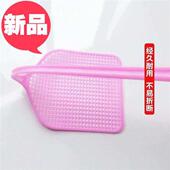 苍蝇拍塑料o家用耐用熟胶大号加长苍蝇拍子手动长柄蚊虫拍灭蚊拍