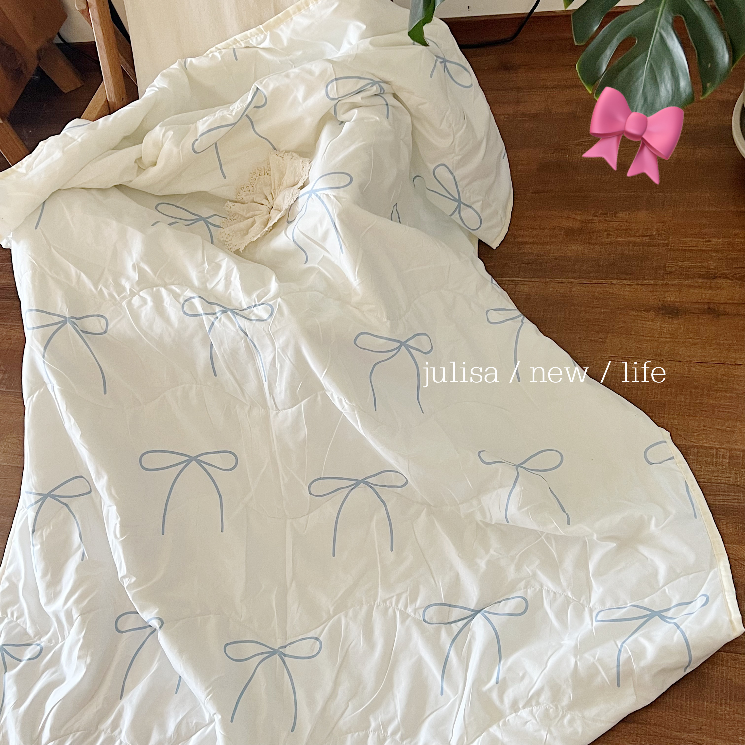 原创款baby蓝学生空调被夏凉被